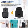 SHGO-PU Leather Stethoscope Holder Hip Clip For Littmann And Most Stethoscopes,Stethoscope Holster Clips Holder Fit For Nurse