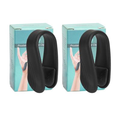 2 Pezzi Clip per Punto Massaggio Prostata Portatile Agopuntura Punti di Pressione Manuale per l'Emicrania