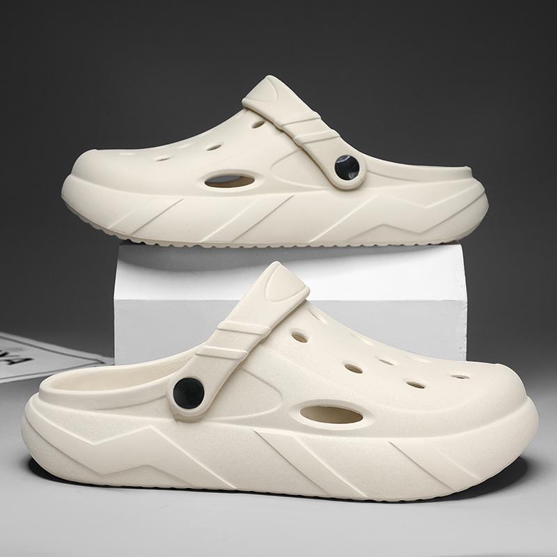Summer Comfortable Men'S Garden Clogs Breathable Eva Injection Shoes Casual Sandal Woman Beach Slippers Water Shoes Light
