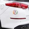 EMIW1 Car Window Emblem Colorful Sticker Badge Decal for Skoda Octavia Rapid Karoq Superb 3 Fabia 1 2 Kodiaq RS Yeti Vision Roomster