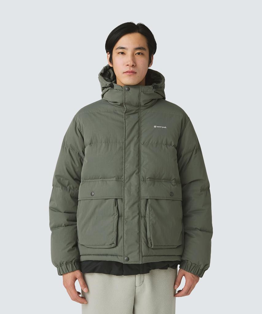 Snow Peak Everyday Down Jacket and Size M JK-25AU001, Outerwear, Down-Insulated, Men's Women's, Charcoal,
