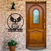 Custom Metal Phoenix Wall Art, Engraved Family Name Sign, Rustic Address Plaque, House Number Decor, Personalized Gift