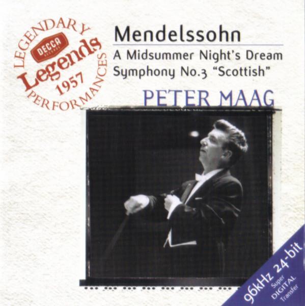 

CD MENDELSSOHN BARTHOLDY, F. - Mendelssohn: A Midsummer Night s Dr 4669902 Decca 2000 Europe Classical Used