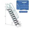 Qiubiao Aluminum Alloy Multi-Purpose Safety Ladder with Handrail