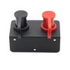 Battery Jump Post Starter for Lawn Mowers ATV Boats High Voltage Battery Jump Post Set with Mounting Bracket & Cover