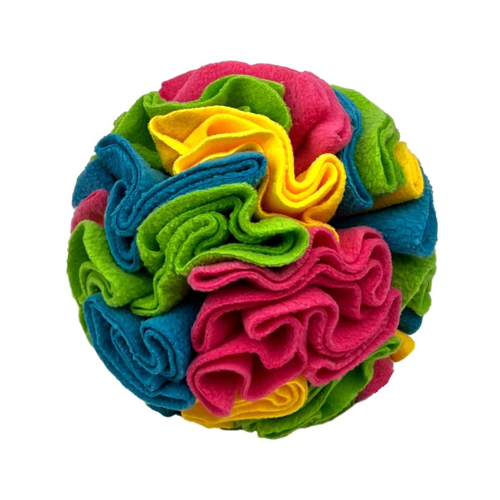 Colorful Sniffing Ball Teething Puzzle Toy for Dogs