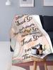 Inspirational Christian Throw Blankets for Women  Men Soft FaithBased Gifts Personalized Adult Blankets X