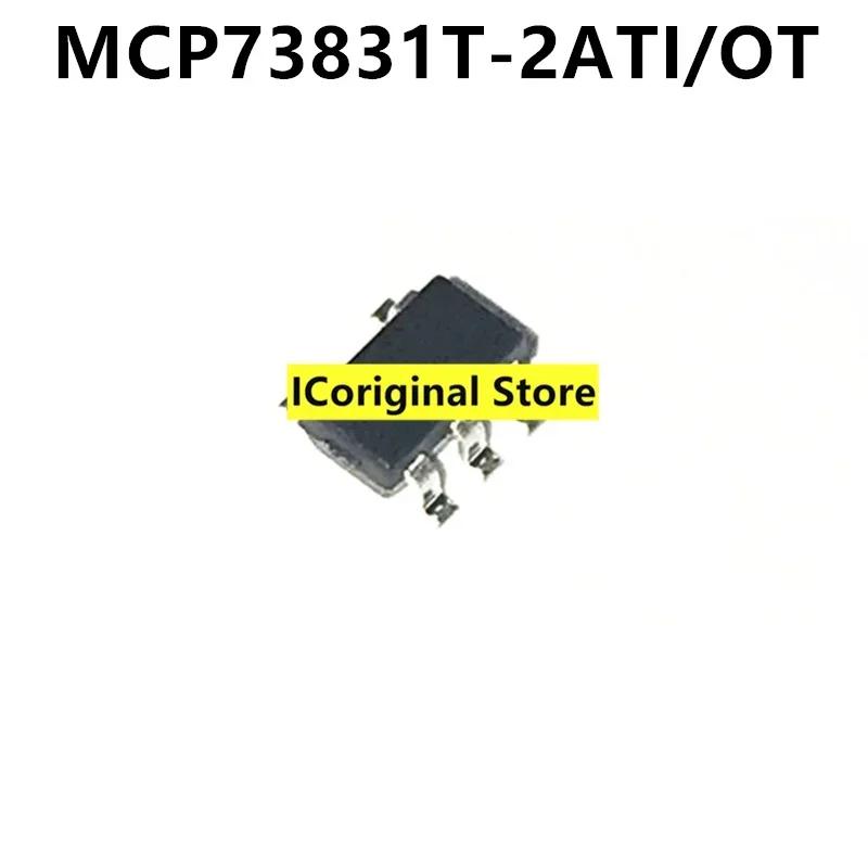 

10pcs MCP73831T-2ATI/OT SOT23-5 MCP73831T-2ACI/OT MCP73831 Battery power management chip 73831 білий