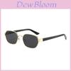 French Vintage Retro Metal Sun Glasses For Women Fashion Outdoor Activities