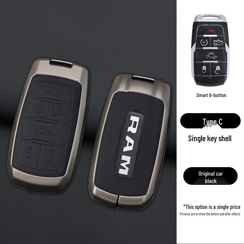 GMC Dodge Ram T-Rex RAM Long Horn Key Cover & Challenger Bag Korando Buckle