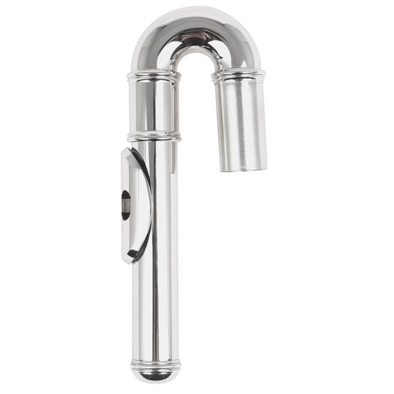 Flute Curved Headjoint Copper Nickel-plated Headjoint Musical Instruments Accessories For Beginner