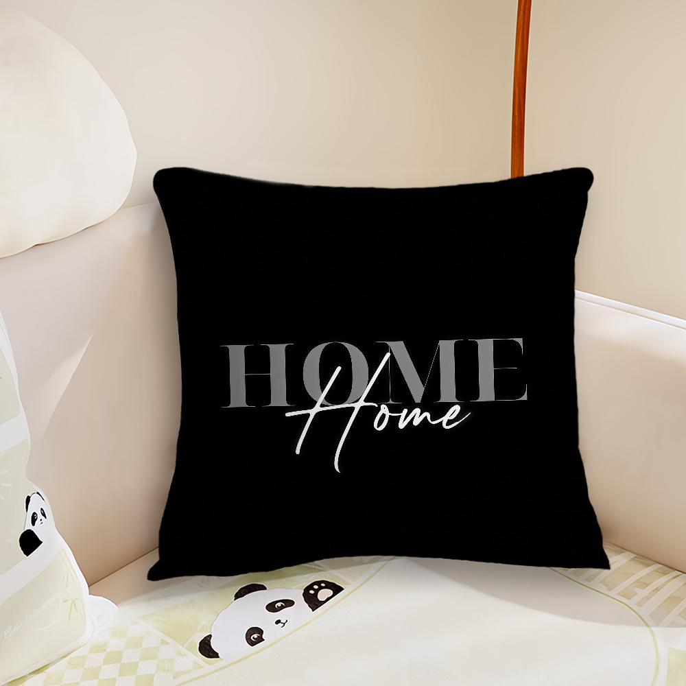 Flower Pattern love cushion cover Pillow Case Plush Fabric Soft Double Sided Print Sofa Cushion Cover Throw Pillow Covers