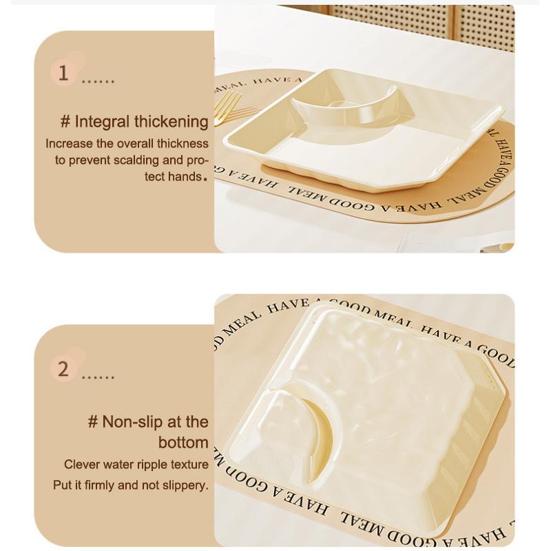 Dish Transparent Dumpling Plate With Vinegar Discs Vinegar Dishes Sushi Breakfast Dried Fruit Snack Spitting Dish