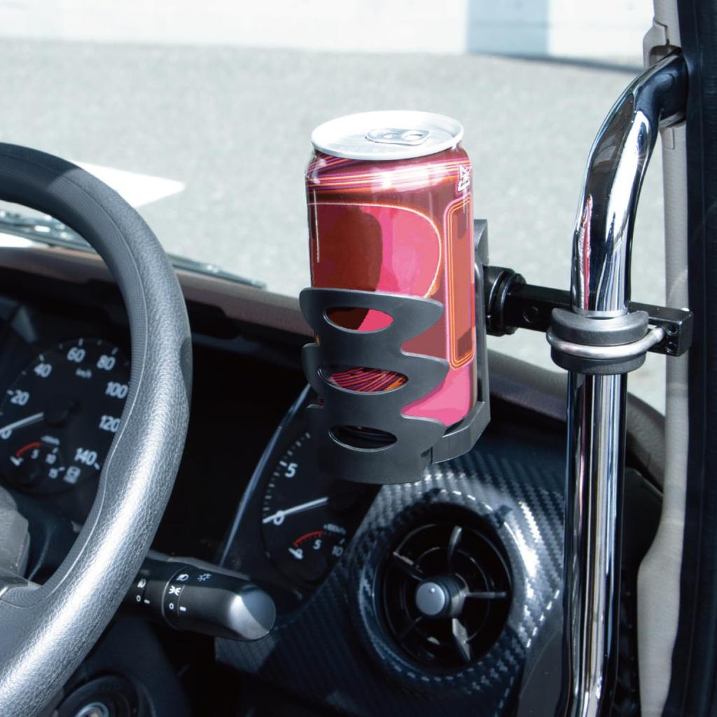 Jet Inoue Assist Grip Fixed Holder Cup Type Truck Cup Holder 592011