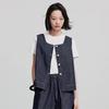 Chuyu Women's Vintage Denim Vest
