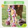 Pet Dog Chew Toy With Cotton Rope For Large Dogs Durable Tether Play