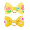 Pet Small Hair Bows with Rubber Bands Handmade Hair Bowknot Pet Accessories for Dog Puppy And Cat Grooming Supplies