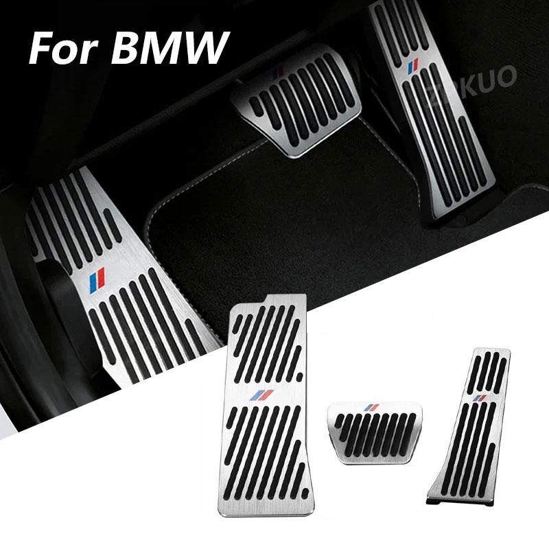 Car Accessories Accelerator Brake Foot Rest Pedal Interiors Cover For Bmw X1 X2 X3 X4 X5 X6 3 5 6 7 Series F30 F10 E60 Adornment