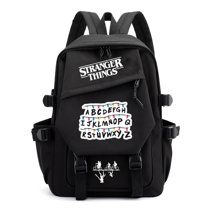 Stranger Things Teenage Printed Backpack