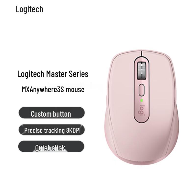 Logitech MX Anywhere 3S Silent Wireless Mouse