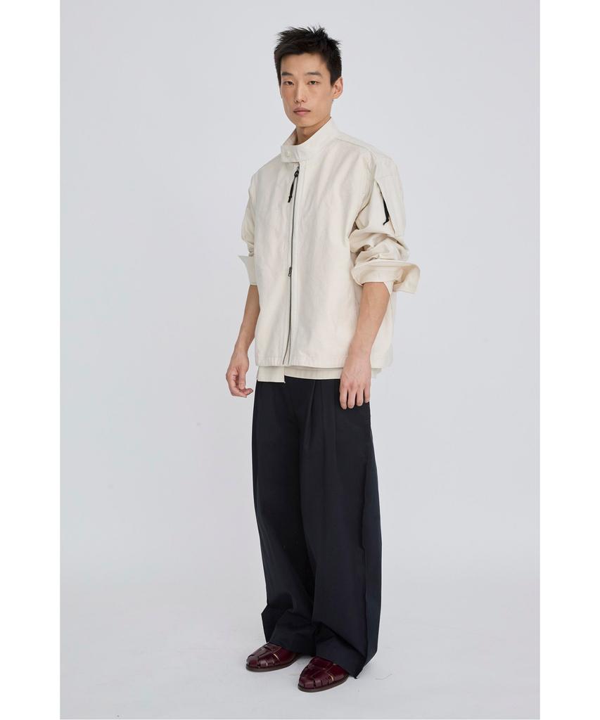 RECODE Raw Edged Two Tuck Pants Rkpas26642Nyx