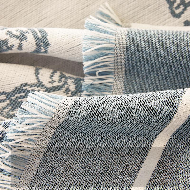 High-Grade Qingming River Map Sofa Towel All-Inclusive Universal Cover Cover Nap Blanket Chenille Cover Cloth Anti-Scratching