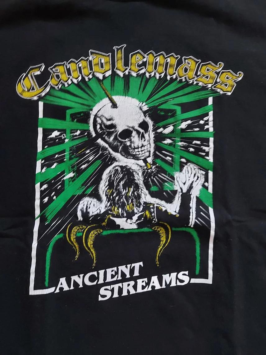 

26 Candlemass Band Gift For Fans Black T-Shirt Cotton All Size FM196 Unisex T-Shirt XL