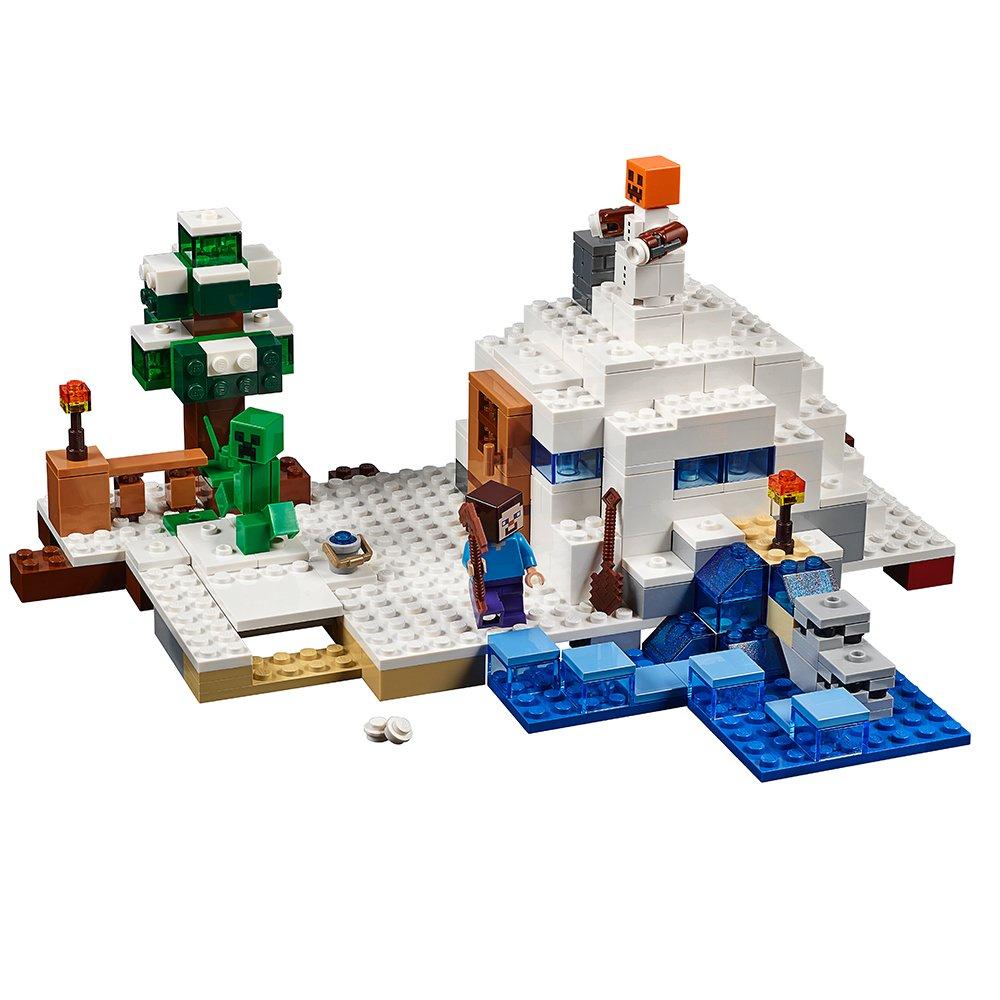 Imported LEGO Minecraft 21120 the Snow Hideout Building Kit [Parallel Import]