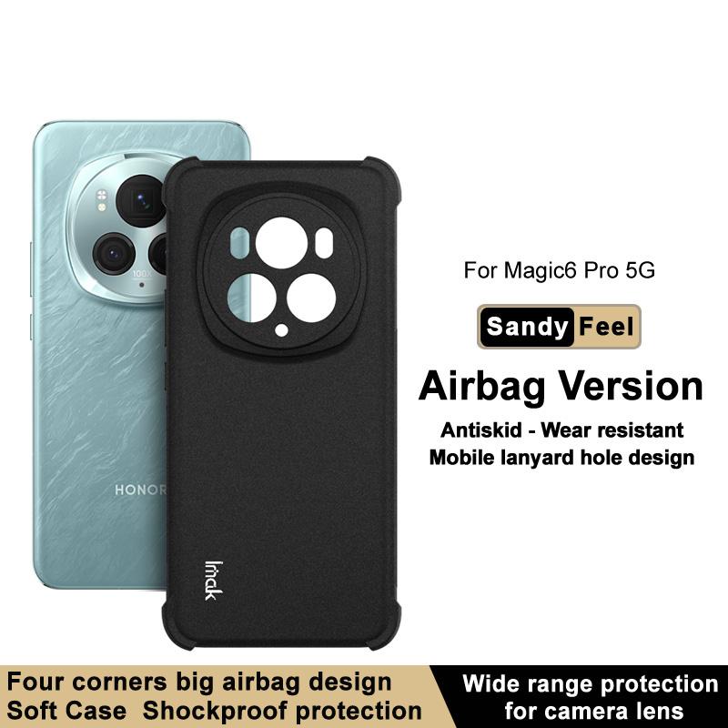 

IMAK For Honor Magic6 Pro 5G TPU Case Drop-proof Matte Phone Cover Green