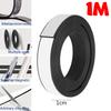 1/10M Flexible Magnetic Strip Tape for Home Wall Adhesive Backing Memo Strip Black Bulletin Board Self Adhesive Magnetic Tape