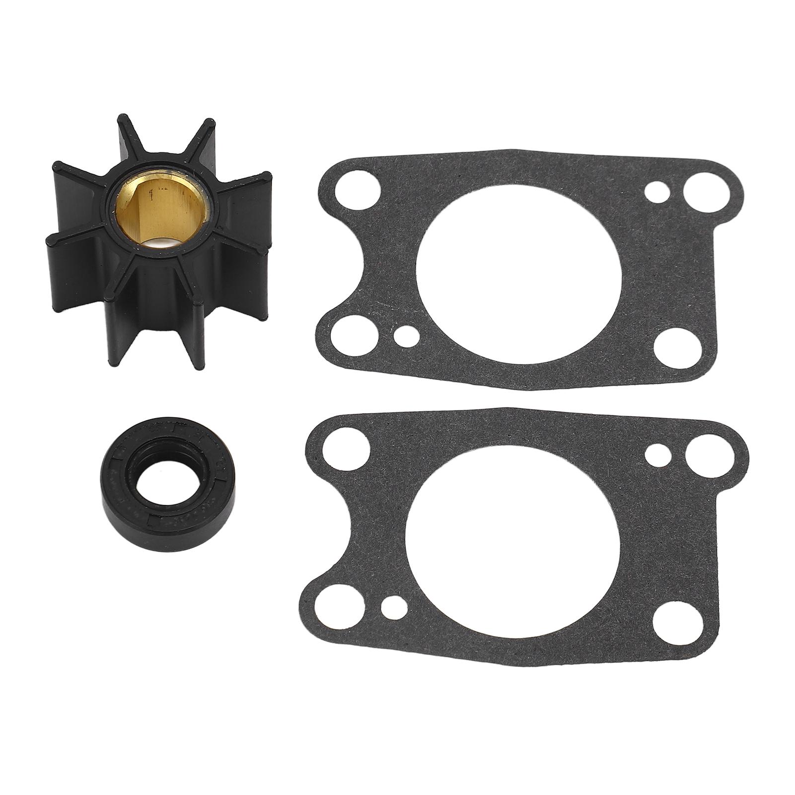 

4PCS Outboard Water Pump Impeller Repair Kit 06192 ZV1 C00 High Performance Fit For BF5A 4‑Stroke 5HP