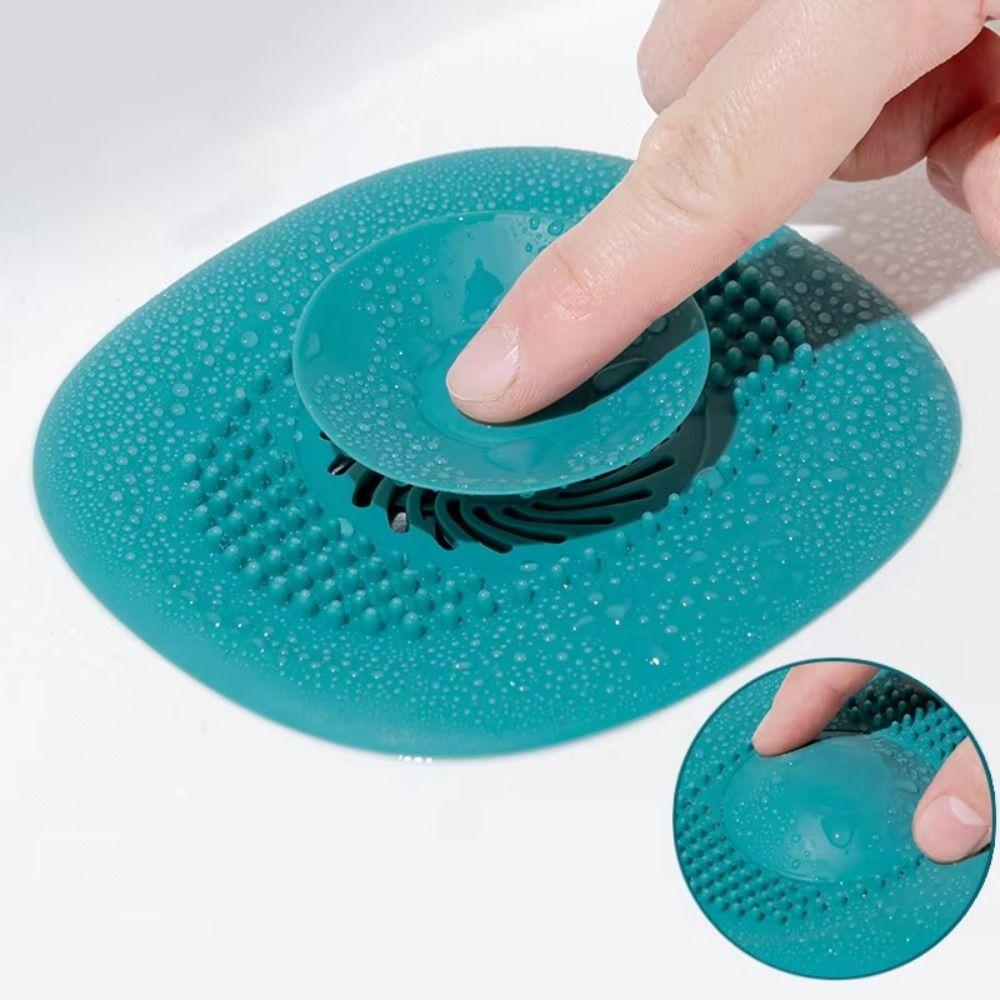 Deodorant Tool Drain Strainer Orange Blue Yellow Green Bathtub Filter Hair Catcher  Bathroom Shower