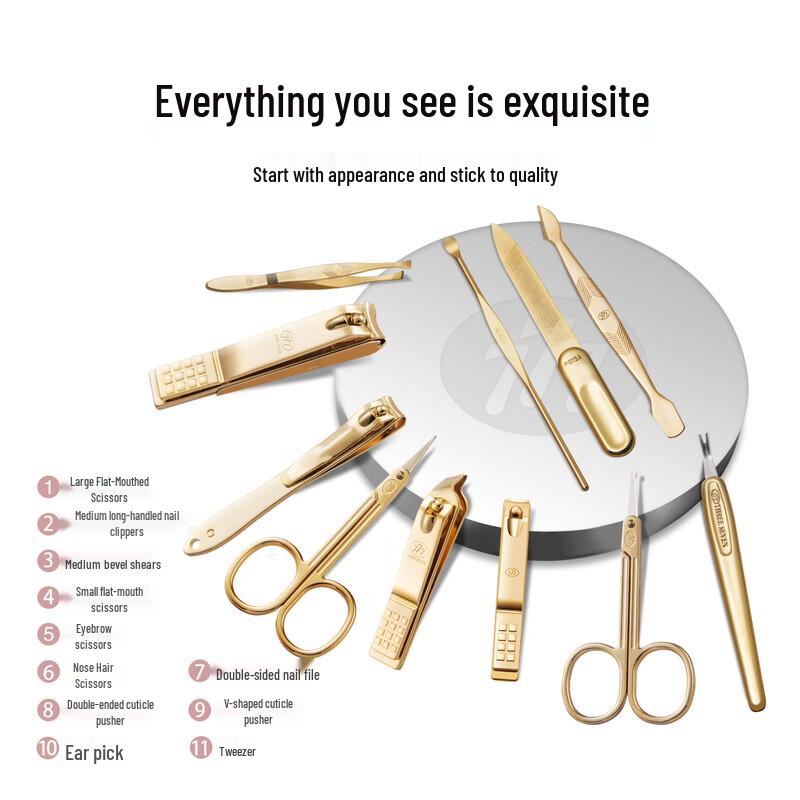 777 11-Piece Nail Care Set