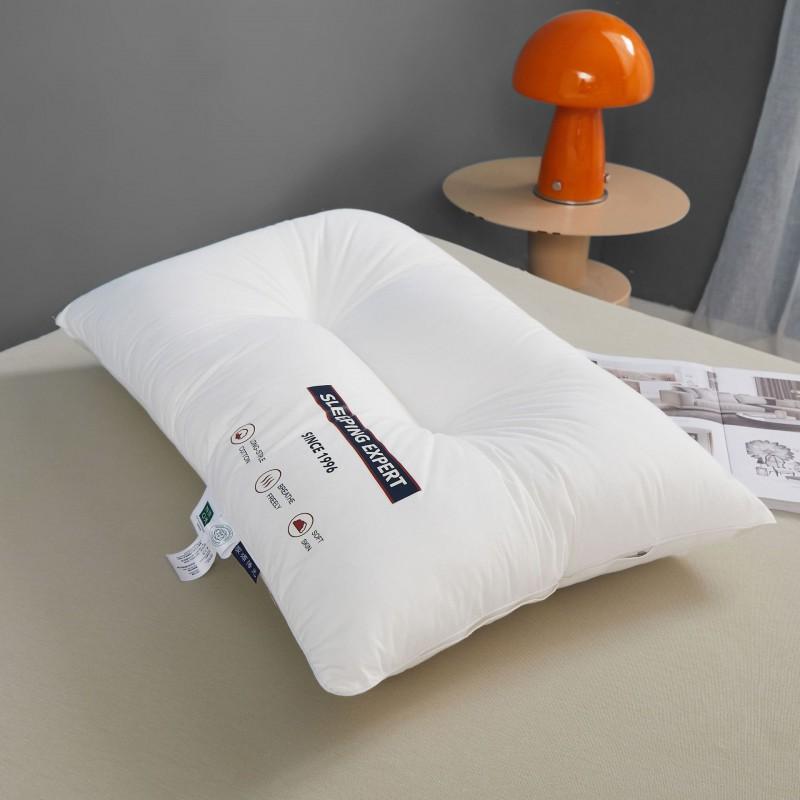 Premium Cotton Pillow Insert Set Hotel Dormitory Home Use Hypoallergenic Medium Low High Options