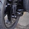LEDISHUN Lowering Kit for Yamaha XMAX 300 and XMAX 250, Improves Foot Reach, Rear Lowering Link Rod (Black)