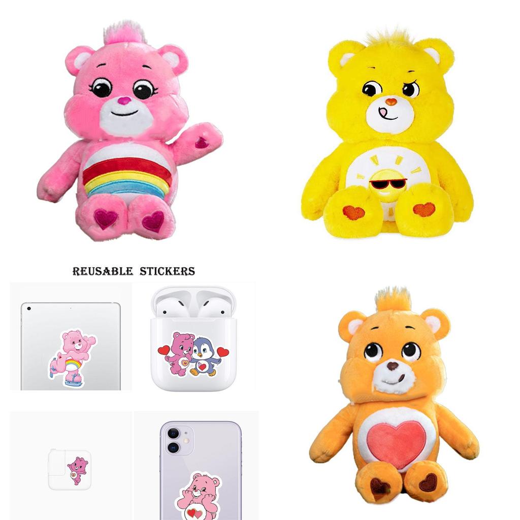 Cuddly Care Bears Plush Toys Soft Stuffed Animals Dolls For Kids Baby Gift