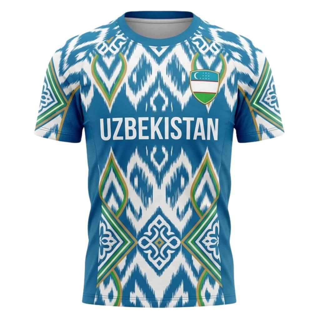 Summer New Morocco Germany Netherlands Carlos Commemorative Football Sports T-shirt Men's Training Fitness Short Sleeved T-shirt