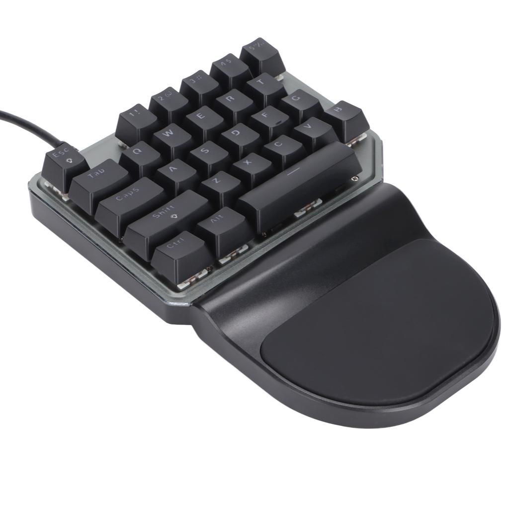 Single Hand Keyboard Wear Resisting Comfortable Grip Strong Performance Mechanical Keyboard