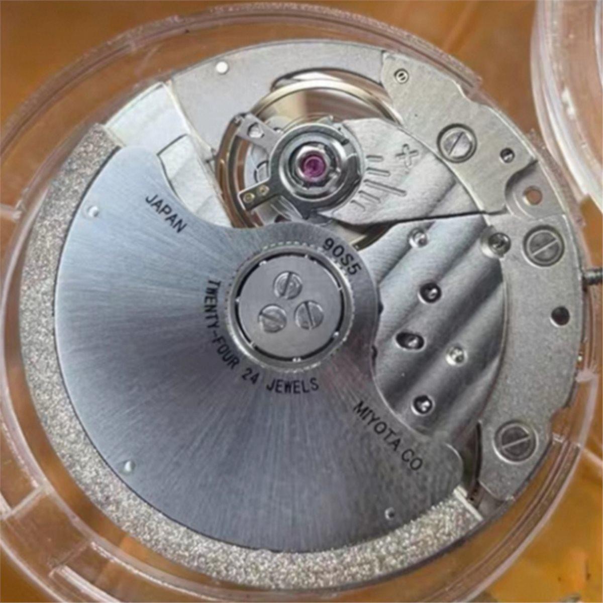 Automatic Mechanical 90S5 Watch Movement 3 Hands Watch Accessories for Watchmaker China Mainland