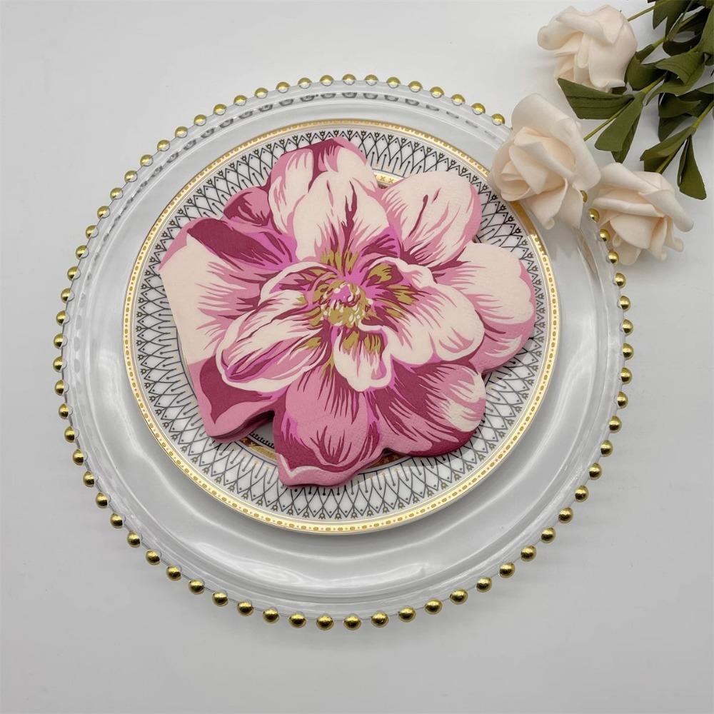 

20 листов/пакет Складная декоративная бумага Цветная туалетная бумага Высококачественная салфетка для рта Свадьба Дом