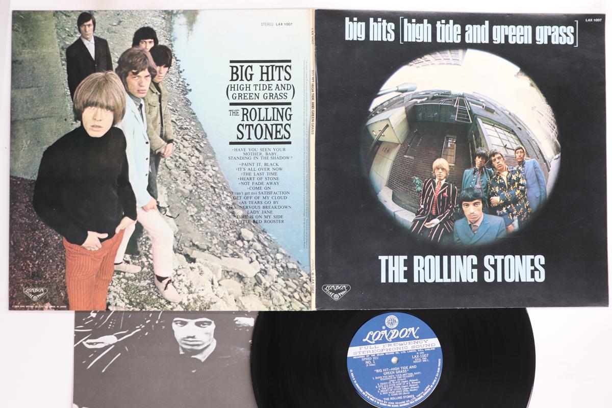 

LP Record ROLLING STONES - Big Hits (High Tide And Green Grass LAX1007 LONDON 1976 Japan Rock Used