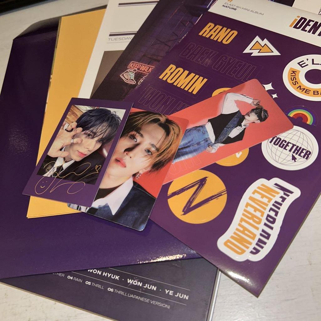 [USED] (194) Autographed ELAST iDENTIFICATION NATURE