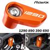 For KTM 1290 890 390 690 Duke Super Adventure S R ADV 690 SMC-R RC390 Motorcycle Front Rear Wheel ABS Sensor Protector Guard Cap