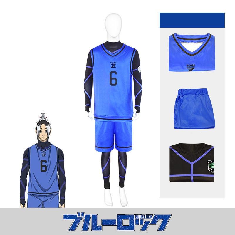 Blue Lock Cosplay Isagi Yoichi Rensuke No.1 Jersey Set For Anime Fans
