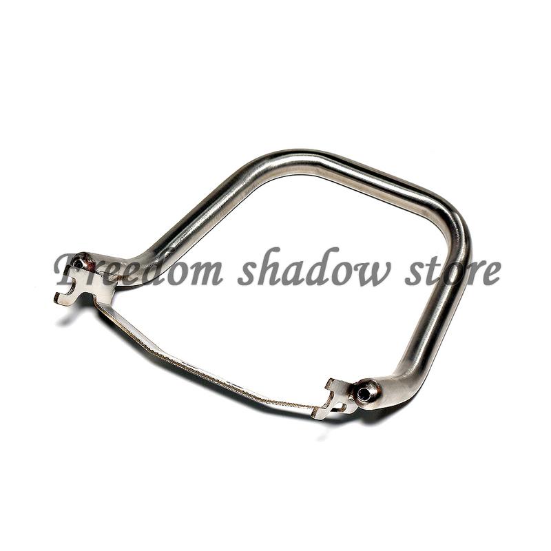 Motorcycle Frame Rear Rack Rear Shelf Tail Wing Stainless Steel For Honda Monkey Bike Z50 Mini Tail Bike