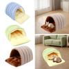 Cat Bed Comfortable Removable Washable Cat Cave Bed for Cats Sleeping Kitten