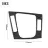 For BMW M3 E46 98-05 Carbon Fiber Gear Shift & Window Lift Button Trim, Self-Adhesive Anti-Scratch Exact Fit Console Decor