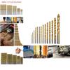 High Durability 50pcs Titanium Coated Hss High Speed Steel Drill Bit Set For Versatile Applications