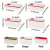 Plastic Dumpling Box Multi-Layer Transparent Food Egg Frozen Box Sealed Large Capacity Wonton Fresh-Keeping Organizer for Home