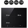 Plaque de cuisson à induction - LG - CBIZ2432B - 59 cm - 4 zones de cuisson - Flex-Zone